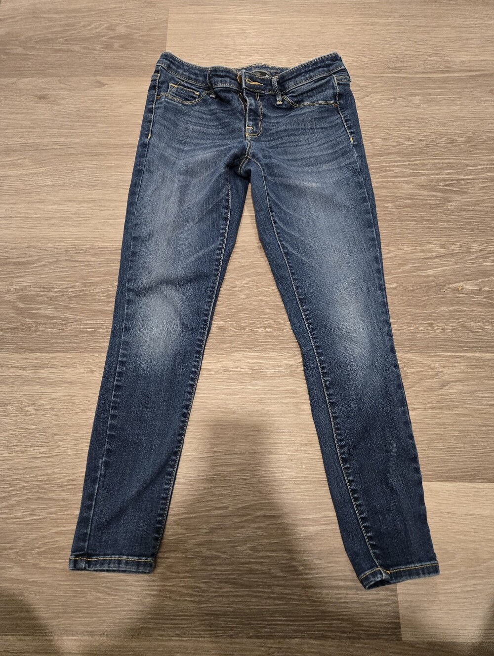 Mossimo Supply Co. Dark Blue Skinny Jeans
